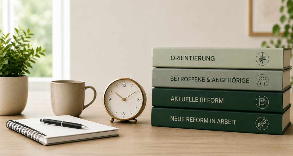 Pflegereform 2026 – Überblick über die aktuelle Diskussion für Angehörige und Betroffene
